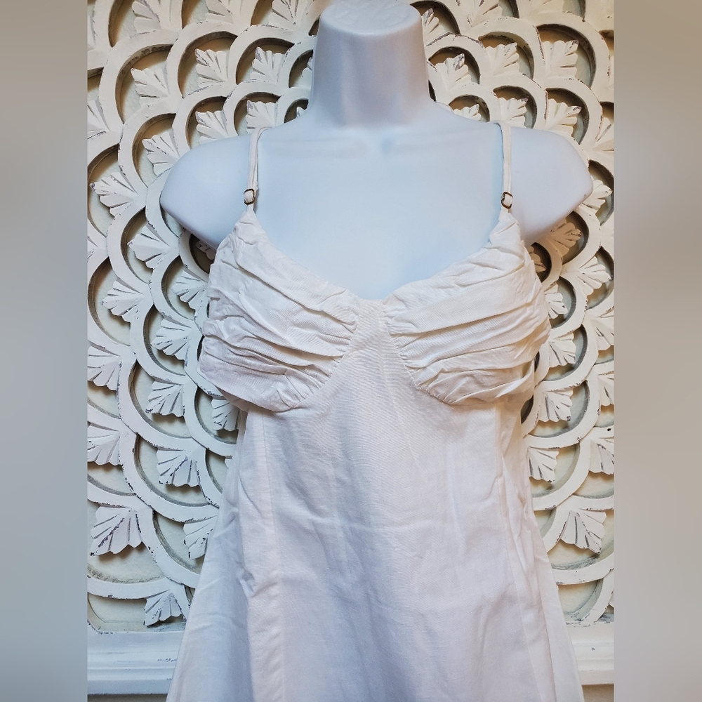 NWT L Space Dahlia Dress in Cream White XL - Picture 5 of 16